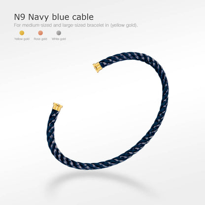 [Perla Lux]FORCE SERIES BRACELET CABLES 50 CHOICES (DIY SELECTION)