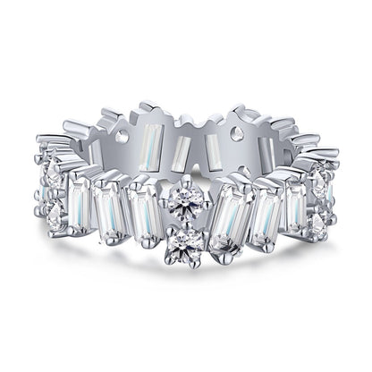 [Perla Lux]Delicate Multi Shape Tennis Ring