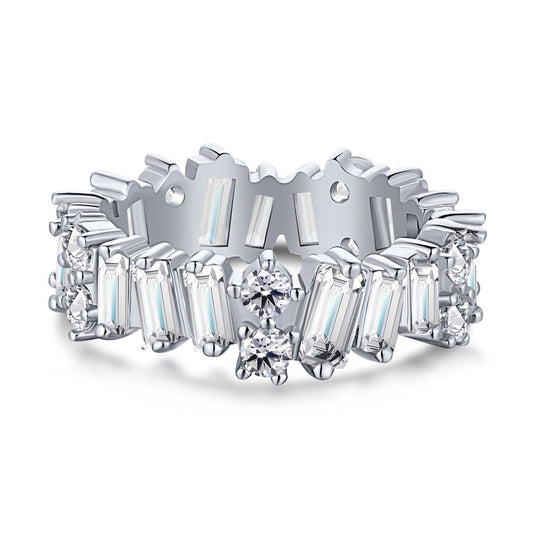 [Perla Lux]Delicate Multi Shape Tennis Ring