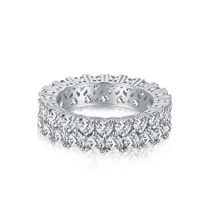 [Perla Lux]Sparkling Full Heart Ring