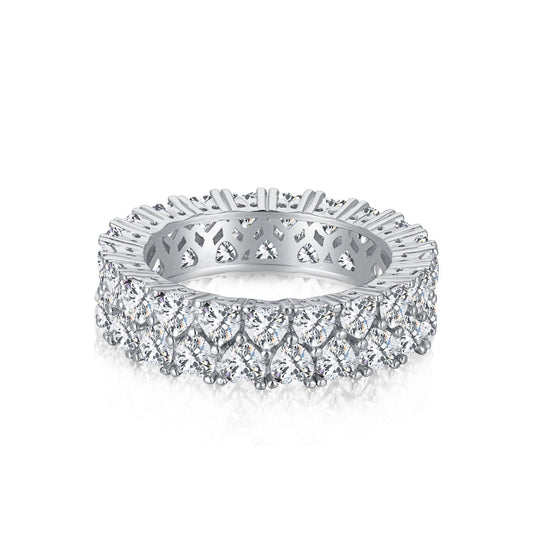 [Perla Lux]Sparkling Full Heart Ring