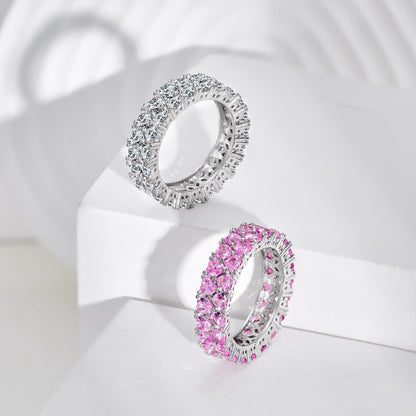[Perla Lux]Sparkling Full Heart Ring