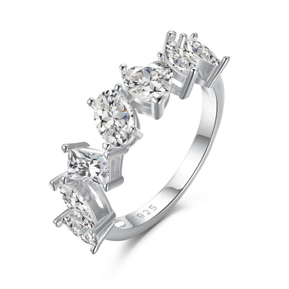 [Perla Lux]Delicate Multi Cut Ring