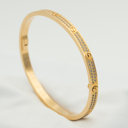 [Perla Lux]LOVE BRACELET 3.65MM DIAMOND-PAVED
