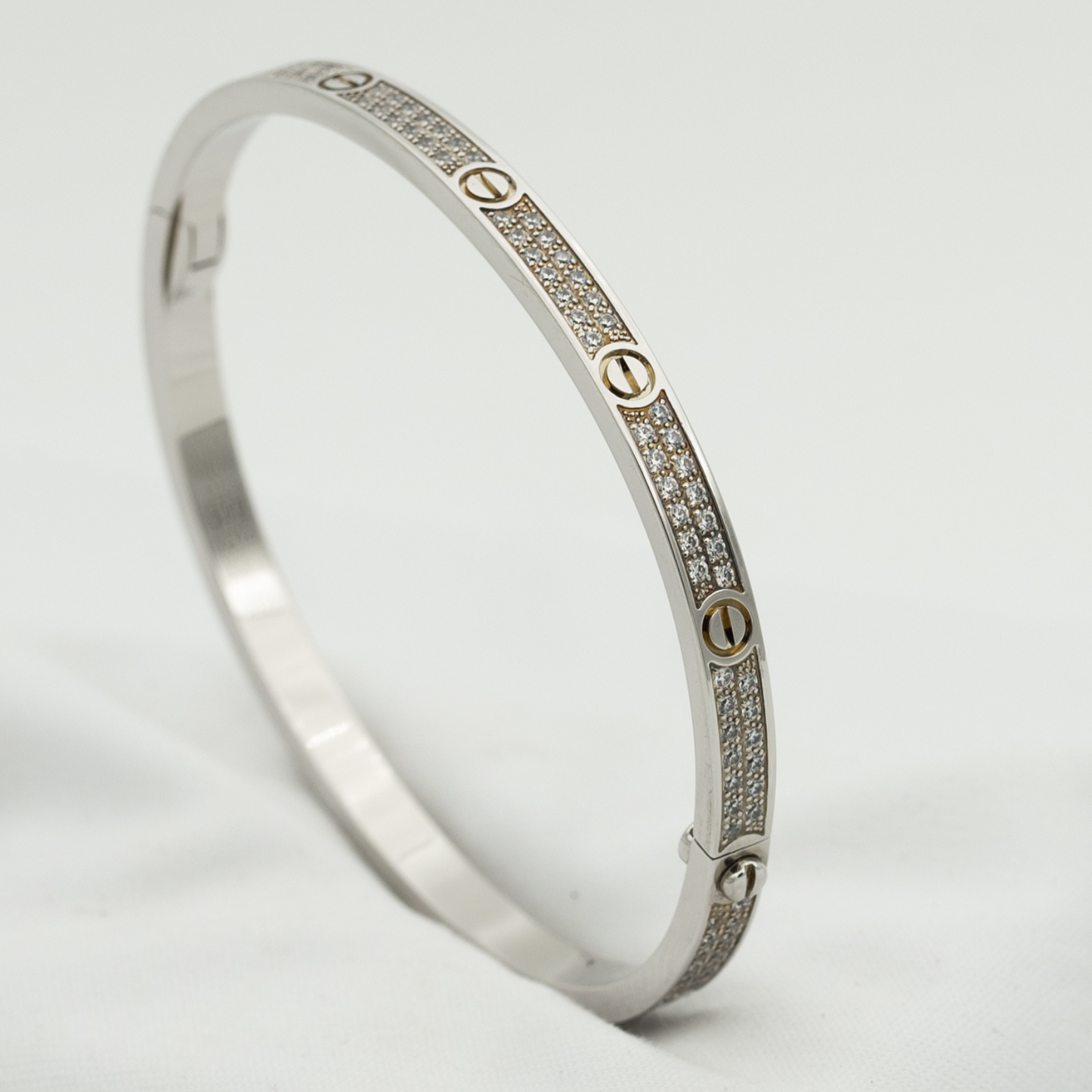 [Perla Lux]LOVE BRACELET 3.65MM DIAMOND-PAVED