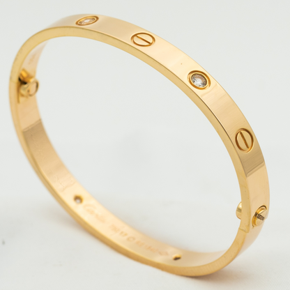 [Perla Lux]LOVE BRACELET 6.1MM 4 DIAMONDS