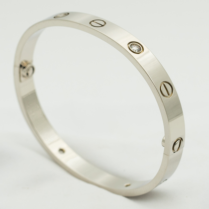 [Perla Lux]LOVE BRACELET 6.1MM 4 DIAMONDS