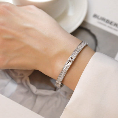 [Perla Lux]KELLY BRACELET DIAMOND PAVED