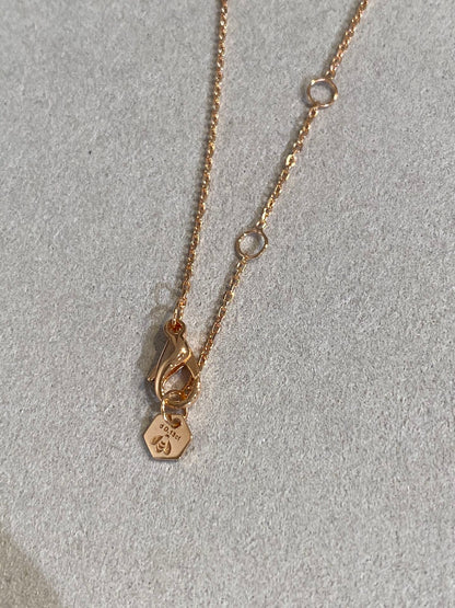 [Perla Lux]BEE LOVE DIAMOND NECKLACE