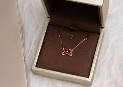 [Perla Lux]JEUX DE NECKLACE 1 DIAMOND