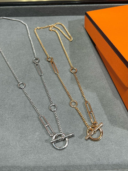 [Perla Lux]HM STERLING CHAINE D'ANCRE HEART