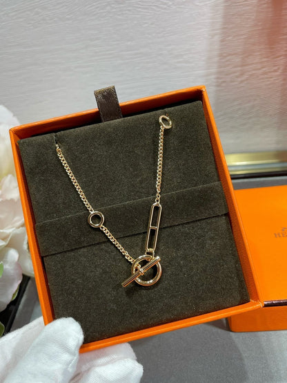 [Perla Lux]HM STERLING CHAINE D'ANCRE HEART