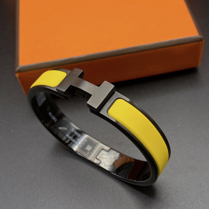 [Perla Lux]CLIC HM SO BLACK YELLOW BRACELET