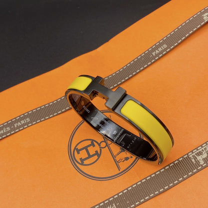 [Perla Lux]CLIC HM SO BLACK YELLOW BRACELET