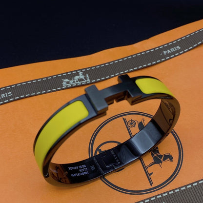 [Perla Lux]CLIC HM SO BLACK YELLOW BRACELET