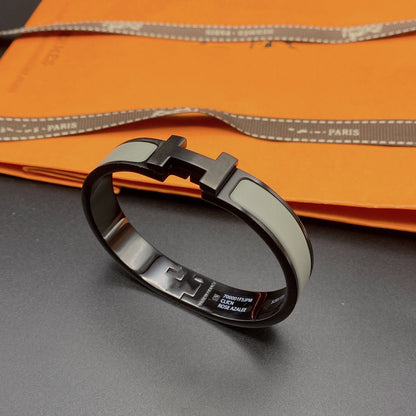 [Perla Lux]CLIC HM SO BLACK GREY BRACELET