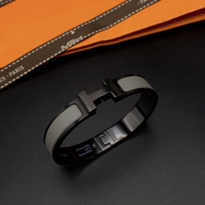 [Perla Lux]CLIC HM SO BLACK GREY BRACELET