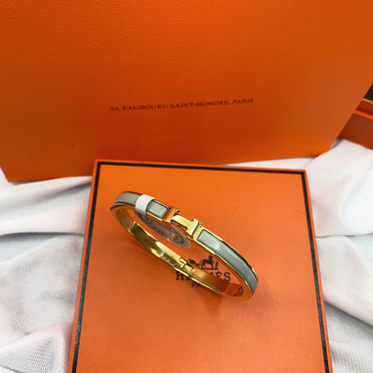 [Perla Lux]CLASSIC HM CLIC GREEN 8MM ENAMEL BRACELET