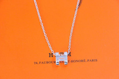 [Perla Lux]HM NECKLACE H LETTER OVAL SERIES