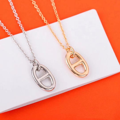 [Perla Lux]HM PIG NOSE NECKLACE