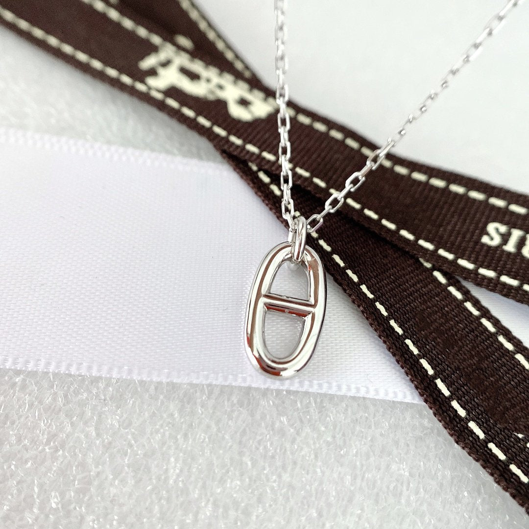 [Perla Lux]HM PIG NOSE NECKLACE