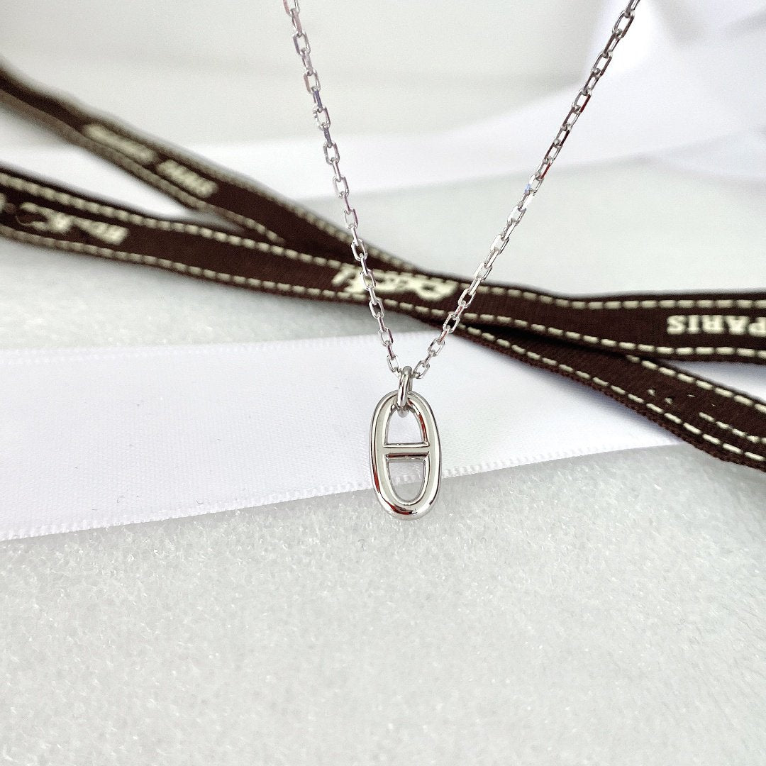 [Perla Lux]HM PIG NOSE NECKLACE