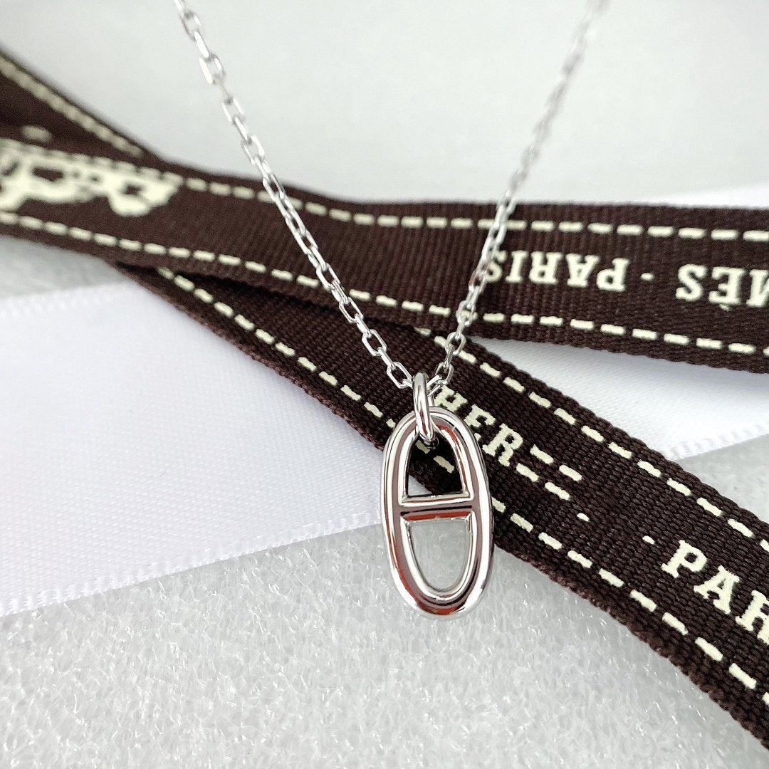 [Perla Lux]HM PIG NOSE NECKLACE