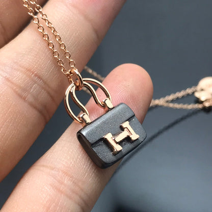 [Perla Lux]WOMEN'S HM AMULETTES CONSTANCE PENDANT NECKLACE