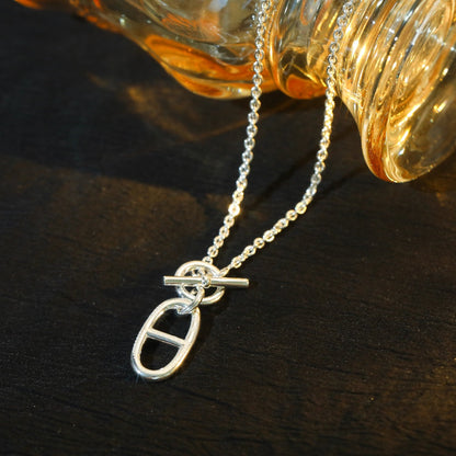 [Perla Lux]HM CHAINE D'ANCRE PENDANT NECKLACE STERLING SILVER