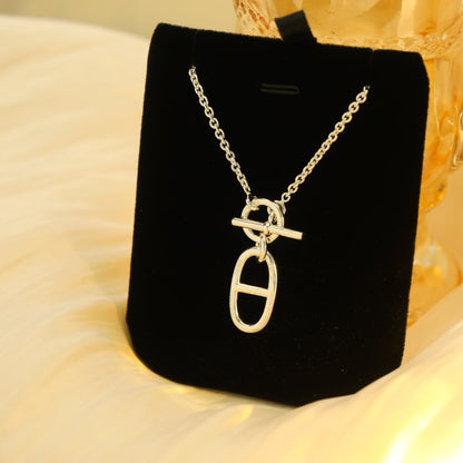 [Perla Lux]HM CHAINE D'ANCRE PENDANT NECKLACE STERLING SILVER