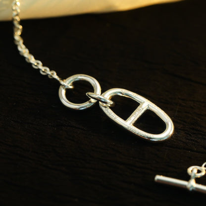 [Perla Lux]HM CHAINE D'ANCRE PENDANT NECKLACE STERLING SILVER