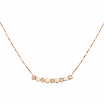 [Perla Lux]BEE MY LOVE DIAMOND NECKLACE