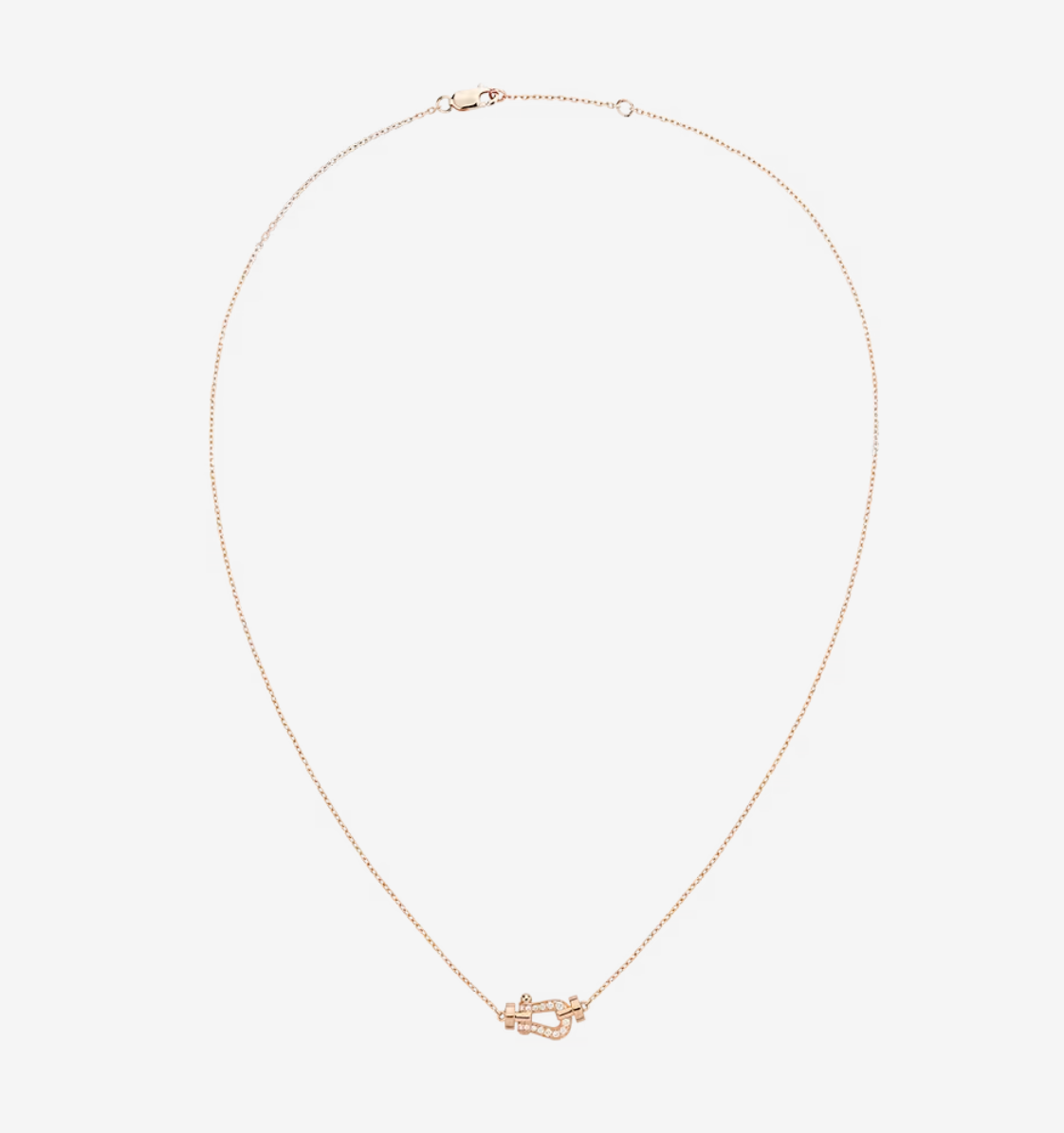 [Perla Lux]FORCE 10 DIAMOND PINK GOLD NECKLACE MINI MODEL