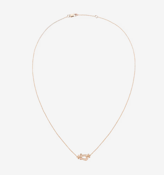 [Perla Lux]FORCE 10 DIAMOND PINK GOLD NECKLACE MINI MODEL