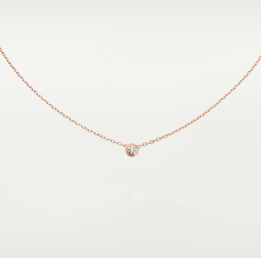 [Perla Lux]DAMOUR DIAMOND NECKLACE