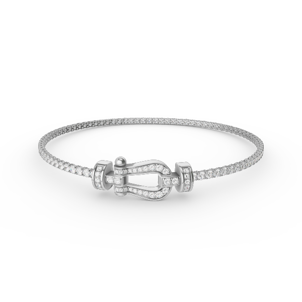 [Perla Lux]FORCE  HORSESHOE  DIAMOND TENNIS BRACELET