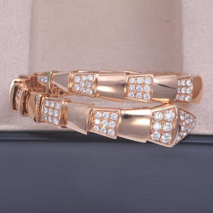 [Perla Lux]SERPENTI BRACELET PINK GOLD DIAMOND