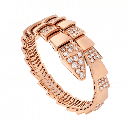 [Perla Lux]SERPENTI BRACELET PINK GOLD DIAMOND