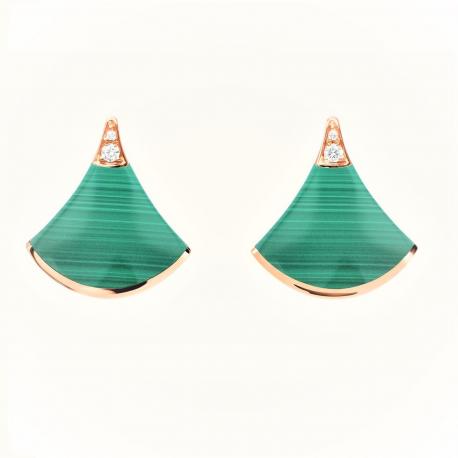 [Perla Lux]DIVAS DREAM EARRINGS PINK GOLD