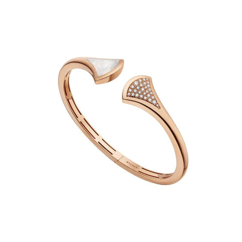 [Perla Lux]DREAM BRACELET OPEN PINK GOLD MOP DIAMOND