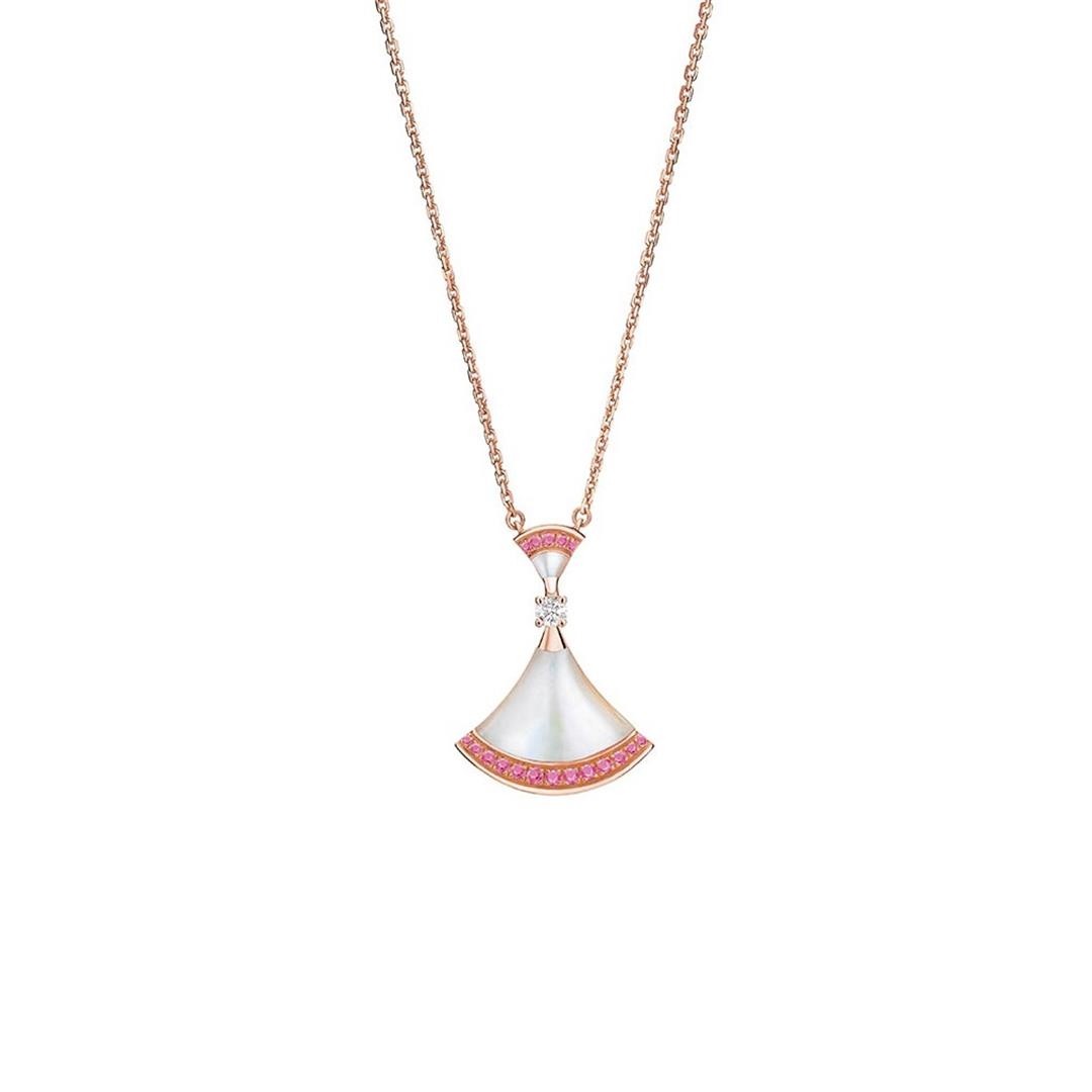 [Perla Lux]DREAM NECKLACE MOP PINK DIAMOND