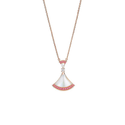 [Perla Lux]DREAM NECKLACE MOP PINK DIAMOND