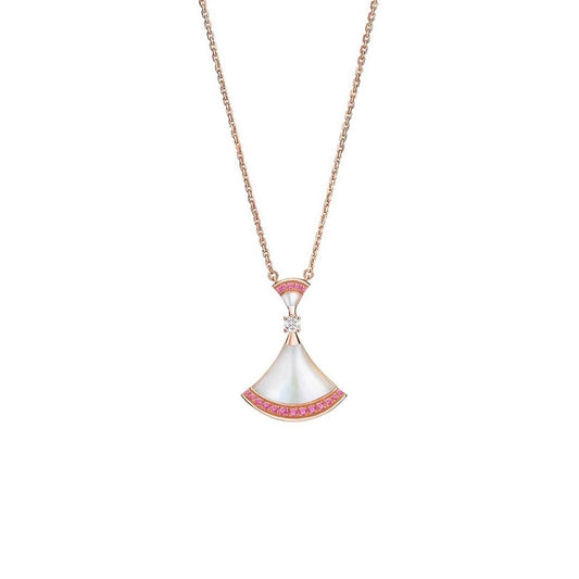 [Perla Lux]DREAM NECKLACE MOP PINK DIAMOND