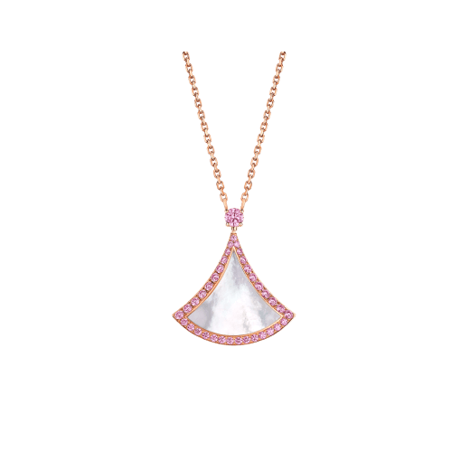 [Perla Lux]DREAM NECKLACE MOP DIAMOND PINK