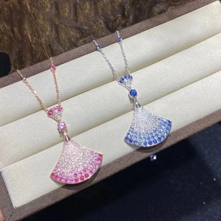 [Perla Lux]DREAM NECKLACK DIAMOND PINK GOLD