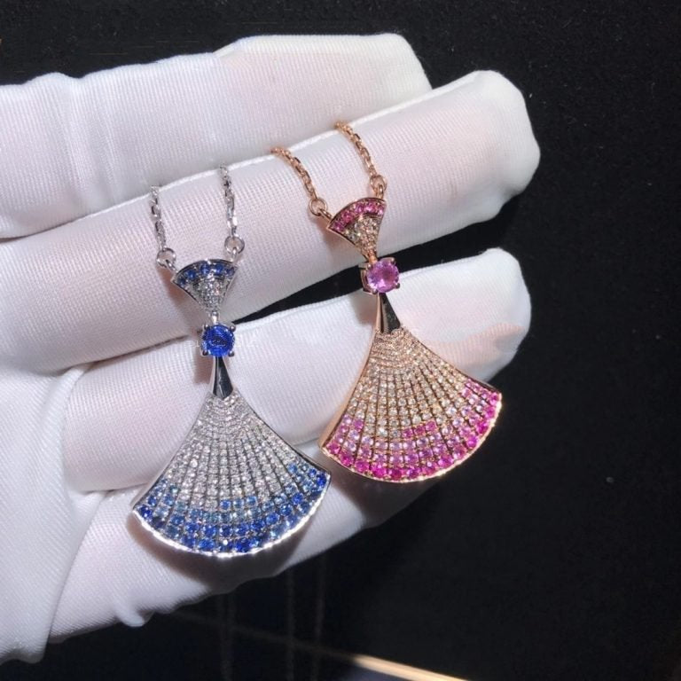 [Perla Lux]DREAM NECKLACK DIAMOND PINK GOLD