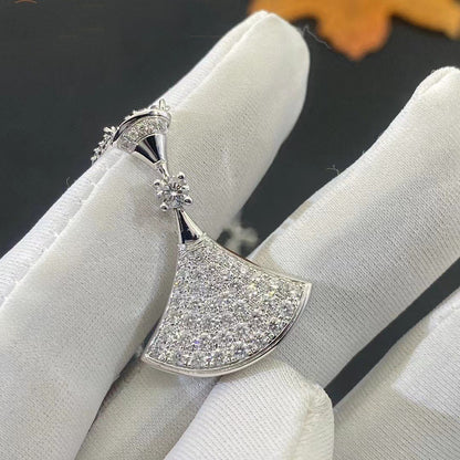 [Perla Lux]DREAM NECKLACE SILVER FULL DIAMOND