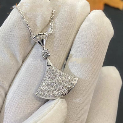 [Perla Lux]DREAM NECKLACE SILVER FULL DIAMOND