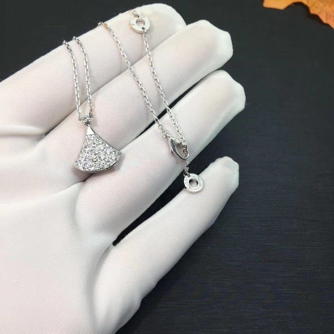 [Perla Lux]DREAM NECKLACE SILVER DIAMOND