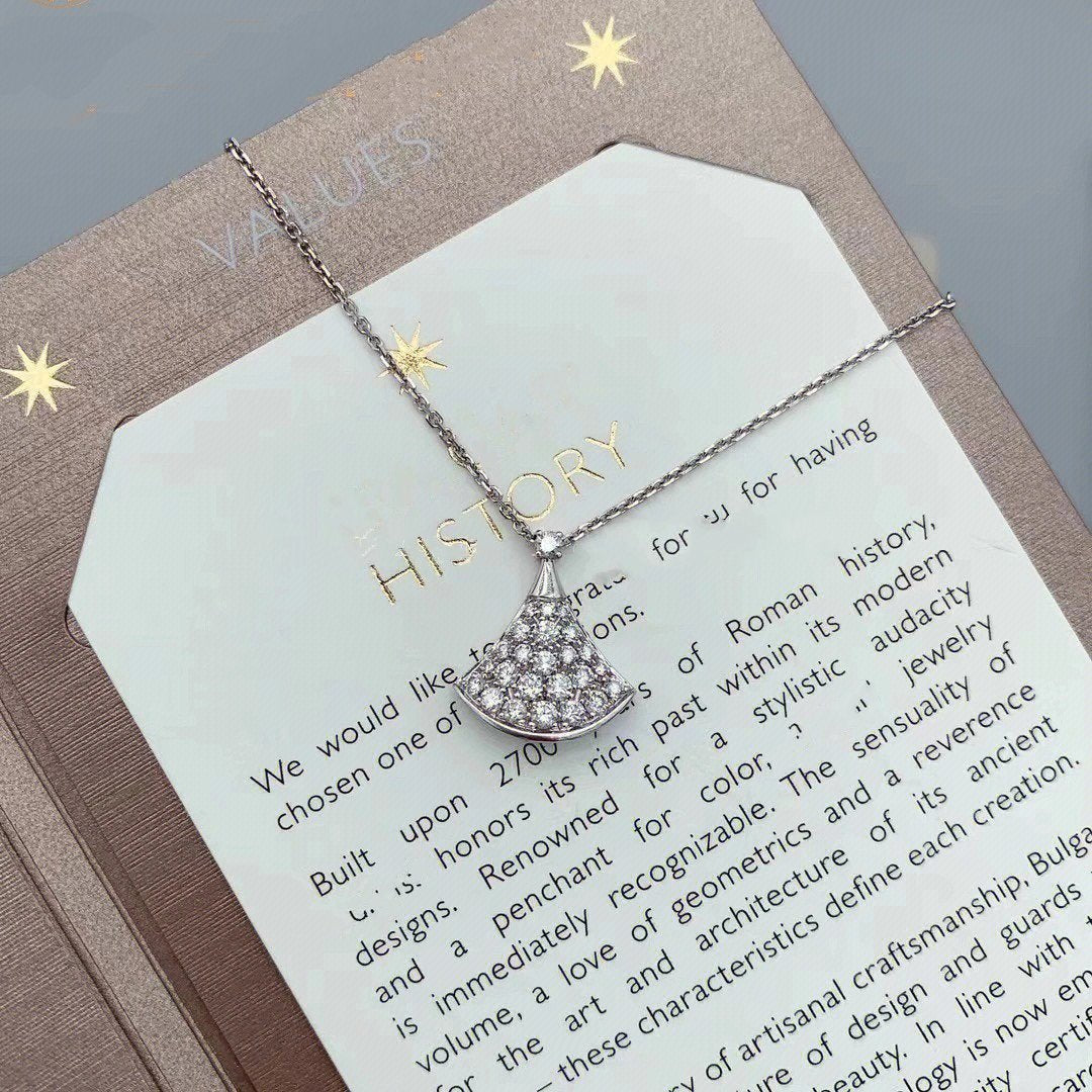 [Perla Lux]DREAM NECKLACE SILVER DIAMOND